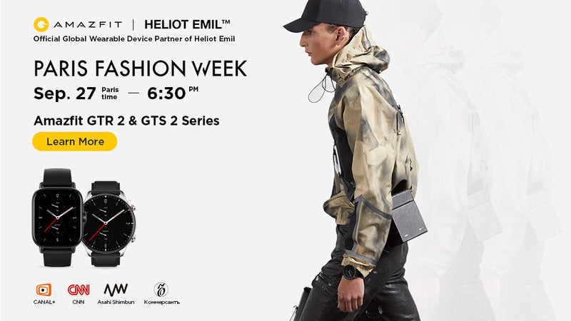 HELIOT EMILのランウェイに登場