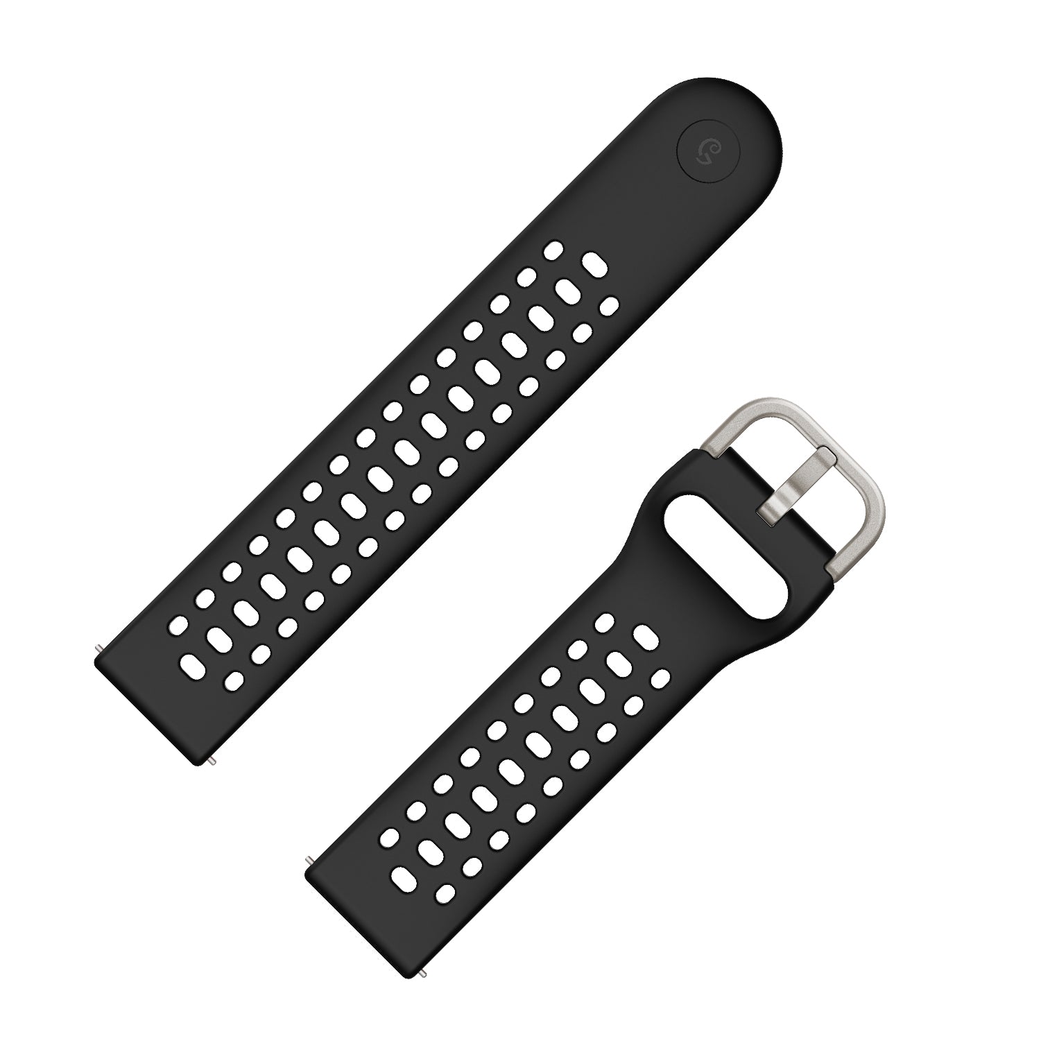 Amazfit 純正スマートウォッチ シリコン/レザー替えバンド 20mm