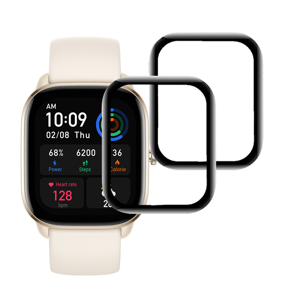 Amazfit スマートウォッチ 専用 保護 フィルム 2枚セット