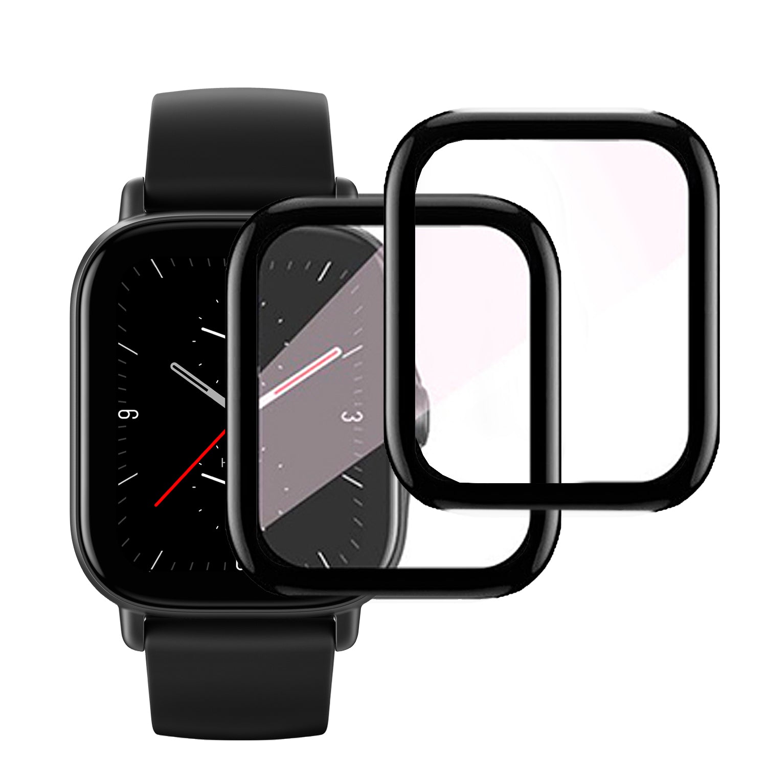 Amazfit スマートウォッチ 専用 保護 フィルム 2枚セット