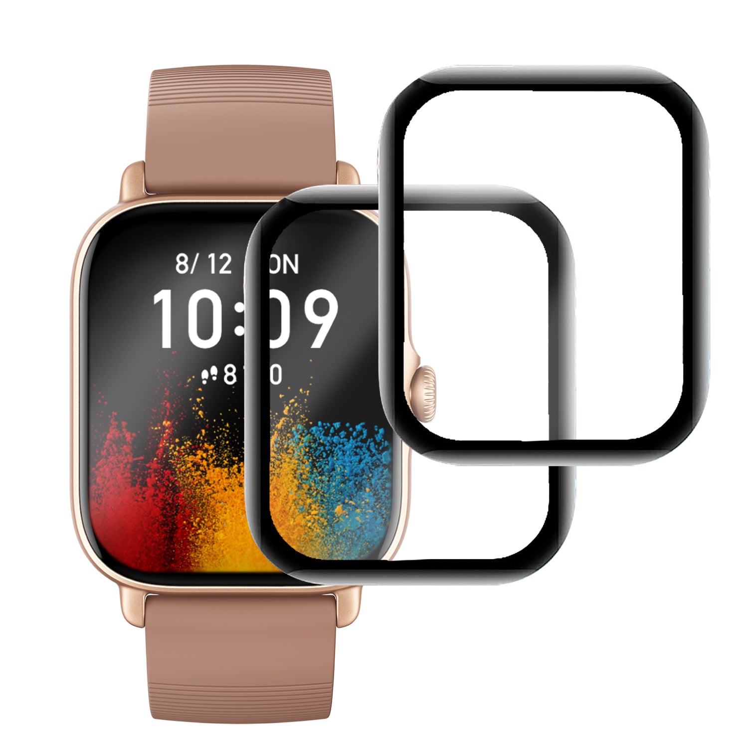 Amazfit スマートウォッチ 専用 保護 フィルム 2枚セット