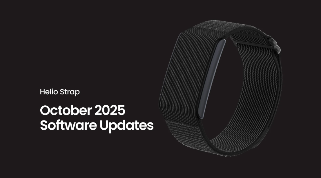 Amazfit Helio Strap: 2025年10月のソフトウェアアップデート