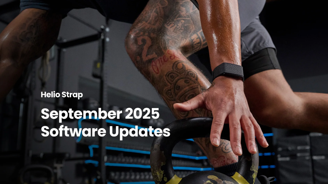 Amazfit Helio Strap: 2025年9月のソフトウェアアップデート