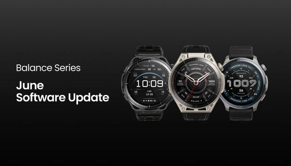 Amazfit Balanceシリーズのソフトウェアアップデート：よりスマートなトレーニング、ナビゲーション、HYROX、および接続性