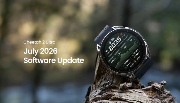 Amazfit Cheetah 2 Ultraのアップデート：よりスマートなマップ、より優れたオーディオ、より正確なトレーニング