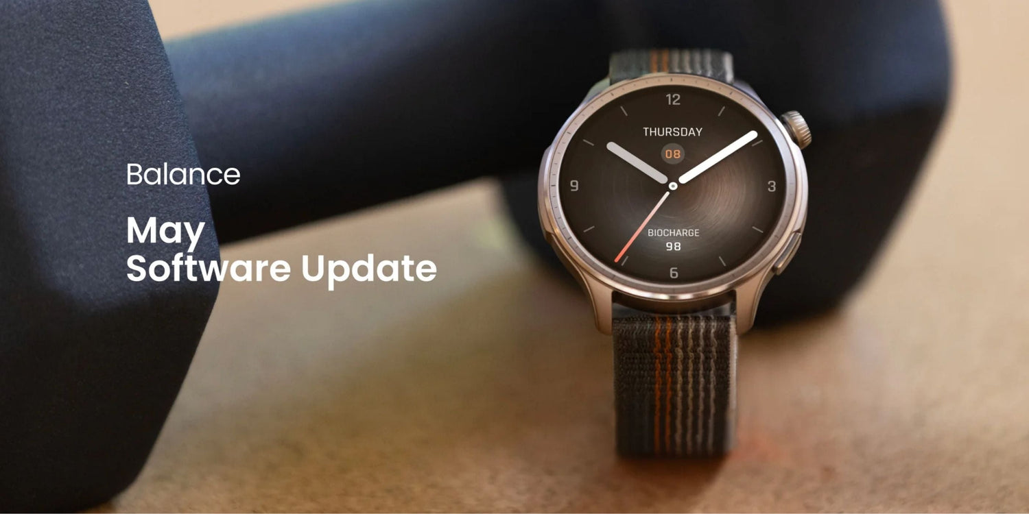 Amazfit Balanceのアップデート：フィットネスの旅をさらに充実させる