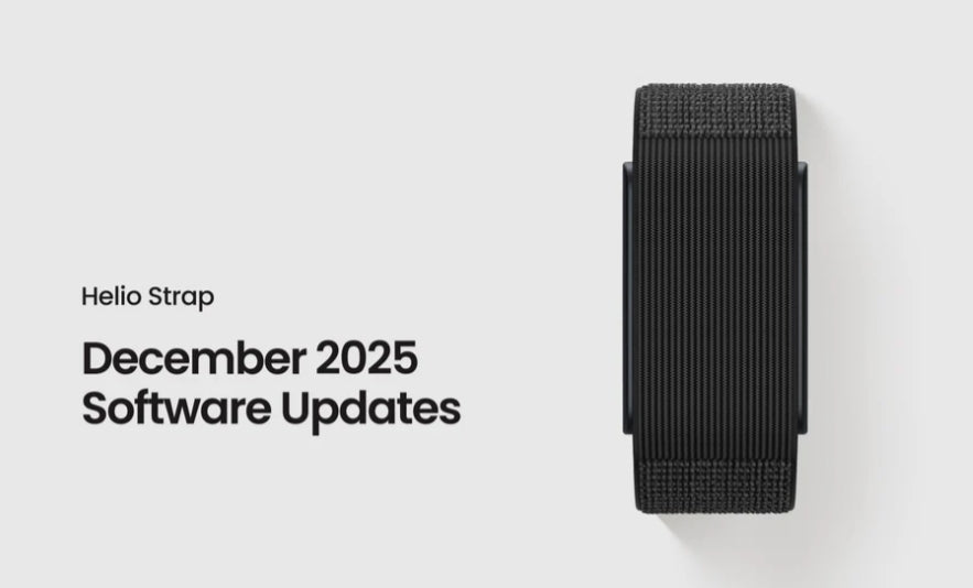 Amazfit Helio Strap: 2025年12月ソフトウェアアップデート