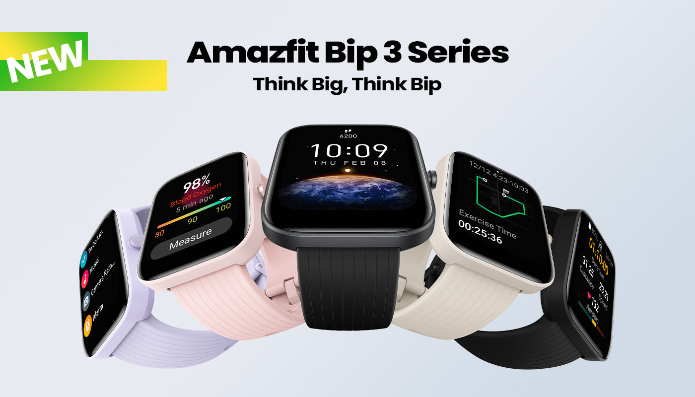 「Amazfit Bip 3」シリーズが新登場！