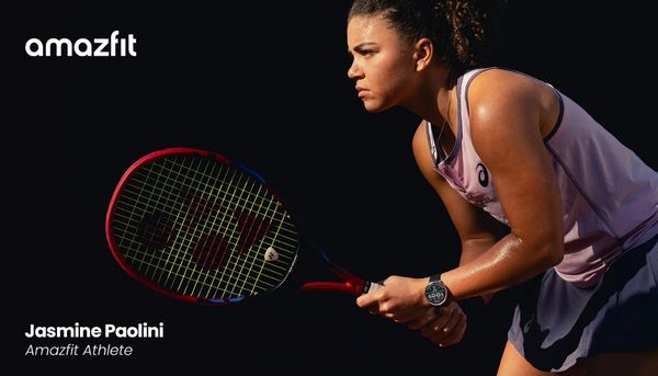 イタリアのテニススター、ジャスミン・パオリーニがAmazfitに参加