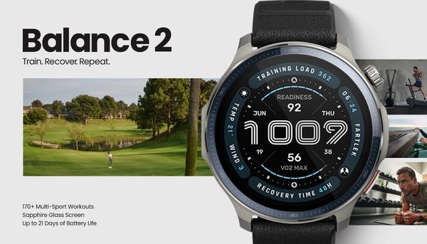 Amazfit Balance 2：プレミアムなマルチスポーツトレーニングパートナー