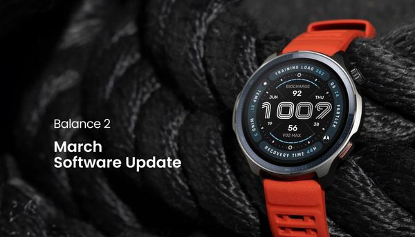 Amazfit Balance 2 アップデート：乳酸閾値でよりスマートなトレーニングを実現