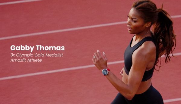 Amazfitは、プロ陸上競技選手のギャビー・トーマスとのパートナーシップを歓迎します。