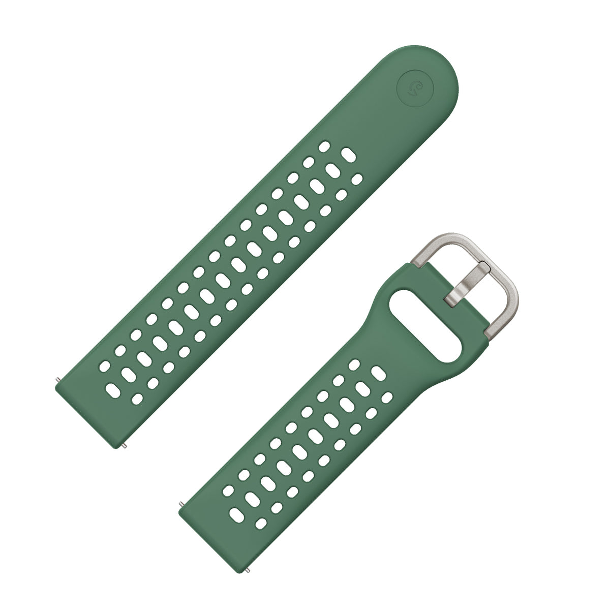 Amazfit 純正スマートウォッチ シリコン/レザー替えバンド  20mm