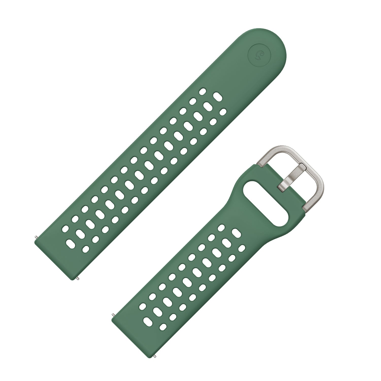 Amazfit 純正スマートウォッチ シリコン/レザー替えバンド  20mm