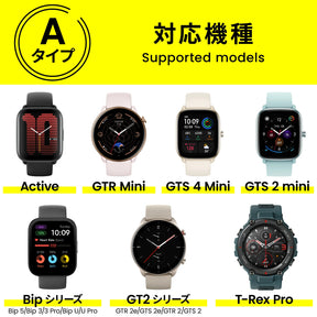 Amazfit 純正品 スマートウォッチ専用 マグネット式 USB 充電器 Bip 5 unity/Active Edge/Active/Bip 3/Bip 3 Pro/Bip U/Bip U Pro/T-Rex Pro/GTR 2/GTR 2e/GTS 2/GTS 2e/GTS 4 Mini/GTR Mini/GTS 2 mini用