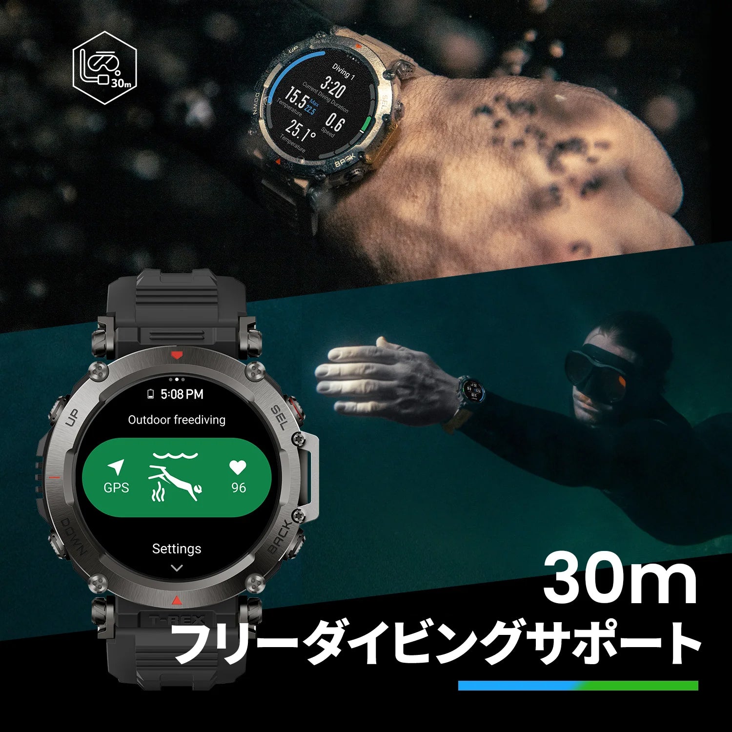 Ａmazfit T−Ｒex【写真を追加しました】