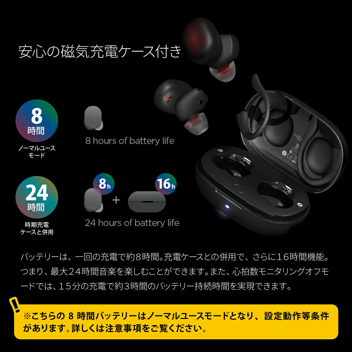 Amazfit Power Buds ワイヤレスイヤホン Amazfit PowerBuds ワイヤレスイヤホン